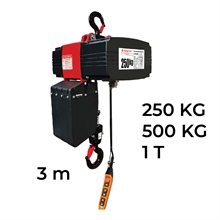 Single-Phase Electric Chain Hoists 250 à 1000 kg - 